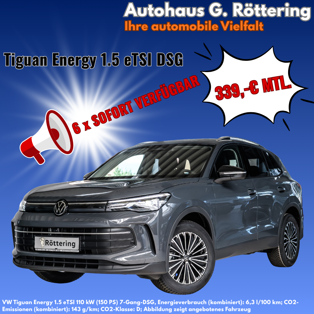 Tiguan Leasingangebot neuwagen günstig